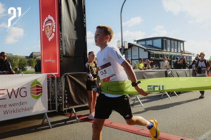 Laufende Kinder beim KidsRUN DresdenHALF